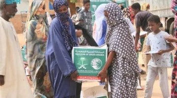 سلمان للإغاثة يقدم (800) سلة غذائية في بحري الخرطوم