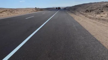 بتكلفة 92 مليون جنيه.. تحسين طريق «رأس غارب – الزعفرانة» لتعزيز حركة النقل والسياحة