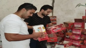 مصادرة كميات كبيرة من المواد الغذائية غير القابلة للاستهلاك الآدمي في الغربية