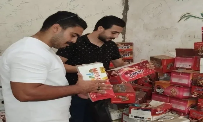 مصادرة كميات كبيرة من المواد الغذائية غير القابلة للاستهلاك الآدمي في الغربية