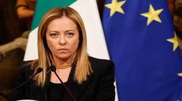رئيسة وزراء إيطاليا تحث على تجنب اندلاع حرب تجارية بين الولايات المتحدة والاتحاد الأوروبي.