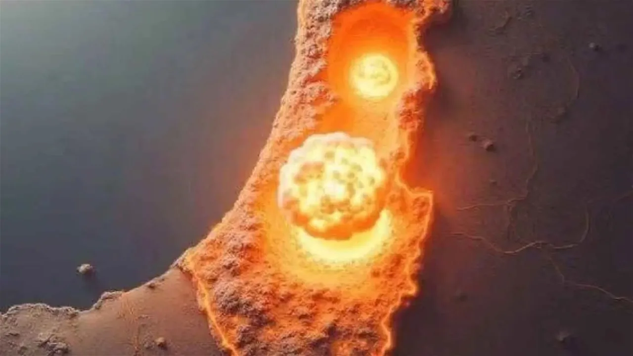 مسؤول إيراني يشارك صورة لهجوم نووي على إسرائيل مسؤول إيراني يشارك صورة لهجوم نووي على إسرائيل