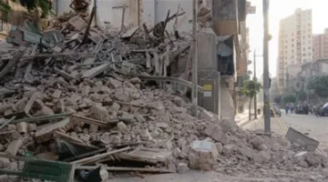 تزايد أعداد الضحايا في حادث انهيار عمارة العطارين