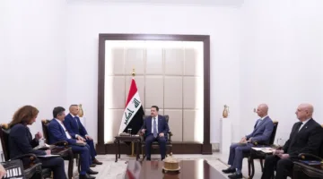 السوداني يلتقي بالمسؤول الأمريكي ويستعرض علاقات التعاون والوضع الإقليمي