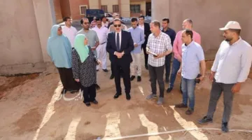 محافظ المنوفية يزور مدرستي الطرانة الجديدة للتعليم الأساسي والثانوي