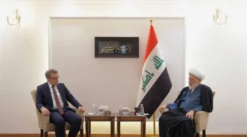 الشيخ همام حمودي للسفير التركي: التهديد الصهيوني يطال المنطقة بأسرها والعراق لن يبقى مكتوف الأيدي.
