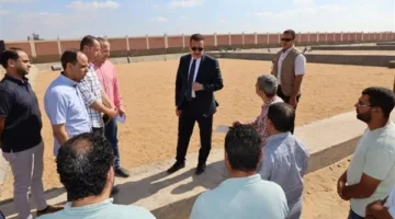 محافظ المنوفية يزور مشروع محطة معالجة مياه الصرف الصحي في “كفر داود – الخطاطبة”