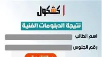 استعلام عن نتيجتك برقم الجلوس: نتائج الثانوية التجارية لعام 2025 في مجالات الصناعة والتجارة والفندقة والزراعة.