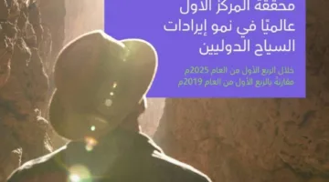 المملكة تتصدر القائمة عالميًا في نمو إيرادات السياح الدوليين خلال الربع الأول من 2025م.