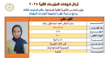 سارة شاكر تتصدر قائمة الجمهورية: لكل مجتهد نصيب، دعوت الله وتمنيت، وحقق لي ذلك!