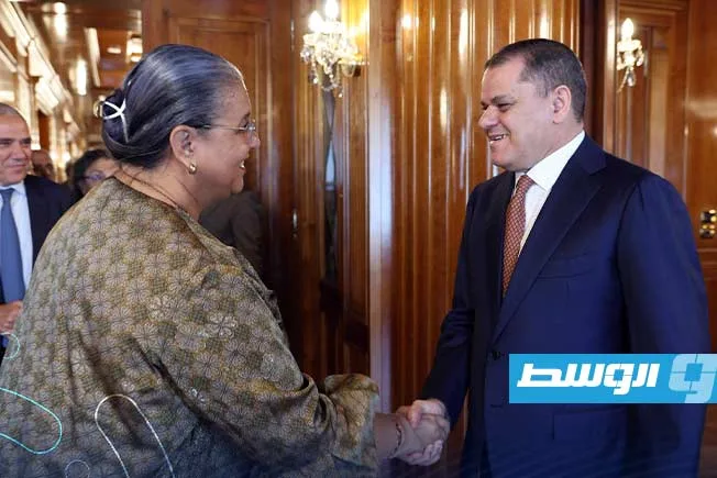 هانا تيتيه تثني خلال مقابلة مع الدبيبة على الإفراج عن المحتجزين: خطوة نحو تعزيز العدالة والمصالحة الوطنية هانا تيتيه تثني خلال مقابلة مع الدبيبة على الإفراج عن المحتجزين: خطوة نحو تعزيز العدالة والمصالحة الوطنية
