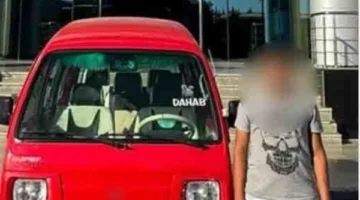 مشاهد مروعة على طريق أكتوبر.. الشرطة تقبض على شاب يقود سيارته بدون رخصة