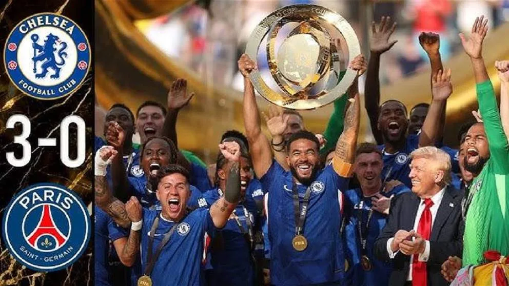 فيديو – روح الدعابة عند ترامب تسيطر في ليلة تتويج تشيلسي