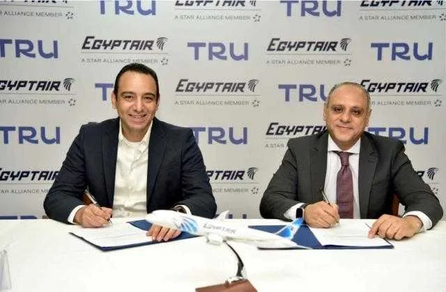 شراكة استراتيجية بين “مصر للطيران” و”ترو” لتوفير خيارات دفع مرنة لتذاكر السفر. شراكة استراتيجية بين “مصر للطيران” و”ترو” لتوفير خيارات دفع مرنة لتذاكر السفر.