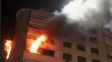 حريق ضخم يندلع في شقة سكنية بالهرم وطواقم الإطفاء تتدخل للسيطرة على الوضع.