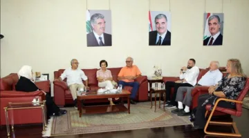 بهية الحريري استقبلت وفدًا من تجمع المؤسسات الأهلية في صيدا والمناطق المجاورة