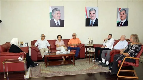 بهية الحريري استقبلت وفدًا من تجمع المؤسسات الأهلية في صيدا والمناطق المجاورة