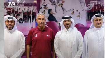 شريف الشمرلي يتولى قيادة الإشراف الفني في الاتحاد القطري للكرة الطائرة