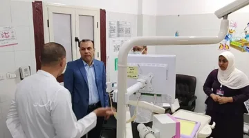 وكيل وزارة الصحة يقوم بزيارة مستشفى الأطفال التخصصي في أبوحمص