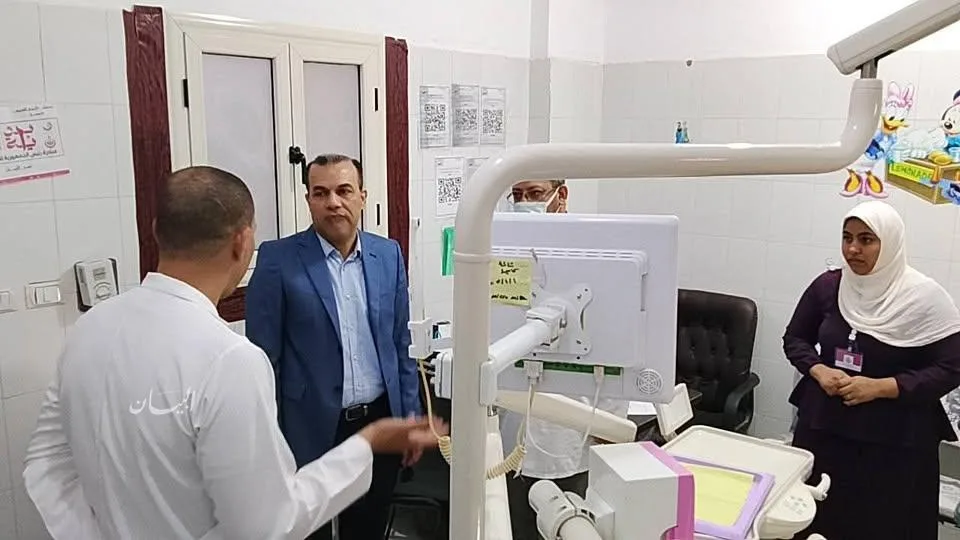 وكيل وزارة الصحة يقوم بزيارة مستشفى الأطفال التخصصي في أبوحمص