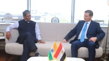 وزير الزراعة يناقش مع السفير الهندي الجديد في القاهرة تعزيز الشراكة الزراعية المشتركة