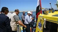 رئيس الوزراء ي inaugurates أول قارب إسعاف بحري في الإسكندرية