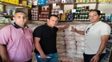 إحباط تهريب 1.3 طن من السلع التموينية المدعمة قبل بيعها في السوق السوداء خلال حملة لتموين دمنهور