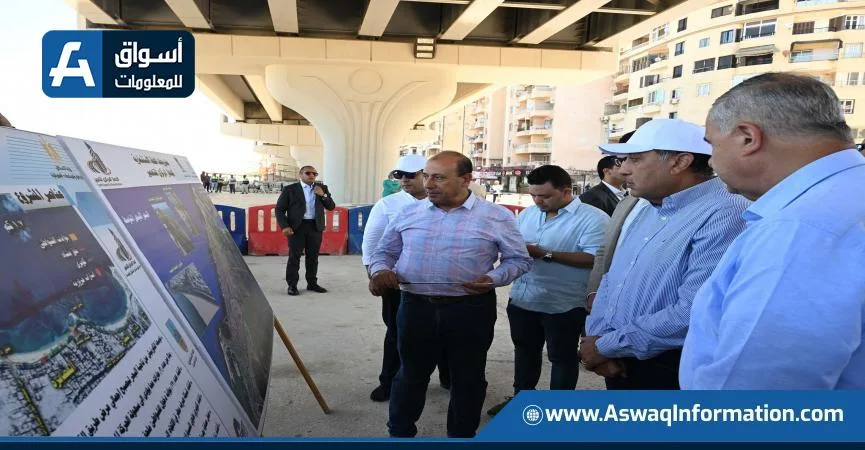 رئيس الوزراء يزور مشروع توسيع كورنيش الإسكندرية | صور