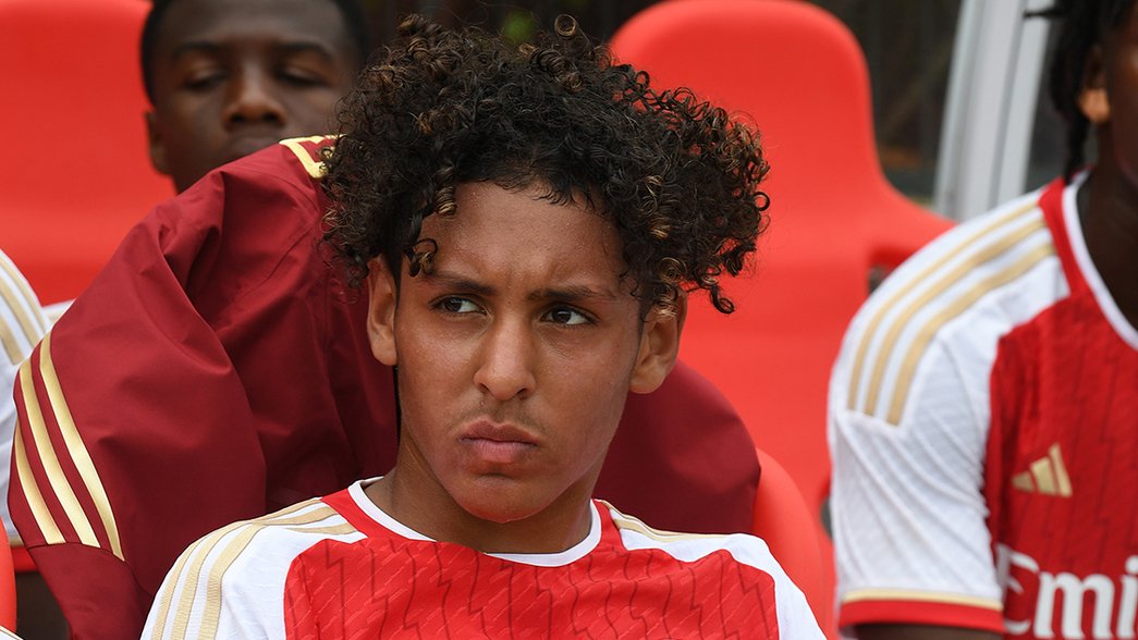 Cam'ron Ismail on the bench