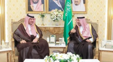 أمير نجران يلتقي برئيس هيئة مكافحة الفساد والرقابة