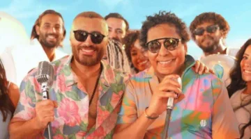 تامر حسني يتحدث عن تجربته في الغناء مع الكينج محمد منير.