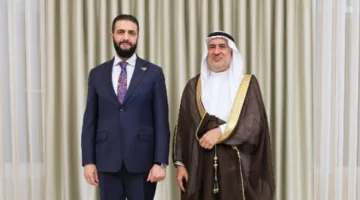 دمشق.. الشرع يناقش آفاق التعاون الاستثماري مع مسؤول سعودي
