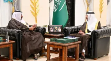 محافظ الطائف يجتمع برئيس غرفة المحافظة ويستعرض تقرير الفرص الاستثمارية
