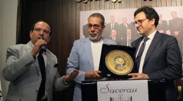 وزير الثقافة ي inaugurates the new headquarters of the Association of Authors, Composers, and Publishers and praises its role.