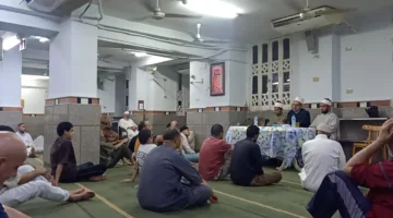 وزارة الأوقاف تنظّم فعالية دينية احتفاءً بالهجرة في مسجد غمرة المنوفي بالشرابية.