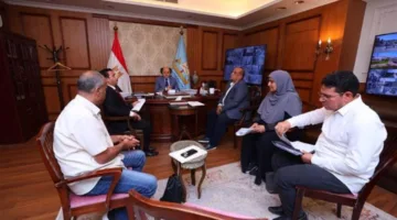 مناظرة حول مجموعة من الشكاوى خلال اجتماع المواطنين في كفر الشيخ