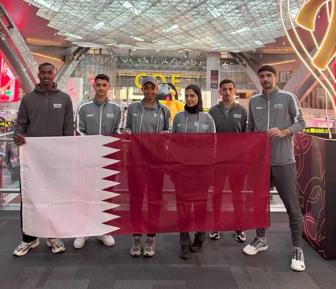 المنتخب الجامعي القطري يشارك في بطولة الألعاب الجامعية العالمية 2025 في ألمانيا المنتخب الجامعي القطري يشارك في بطولة الألعاب الجامعية العالمية 2025 في ألمانيا