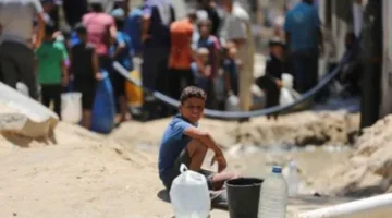 اليونيسف تعزي في وفاة 7 أطفال أثناء انتظارهم للحصول على الماء في غزة