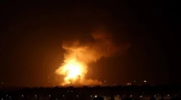 دوى انفجارات هائلة في منطقة زابوريجيا