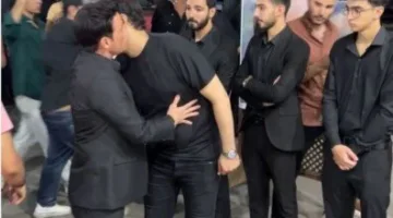 حضور بارز في عزاء الفنان محمد عواد: سعد الصغير ومصطفى كامل من بينهم