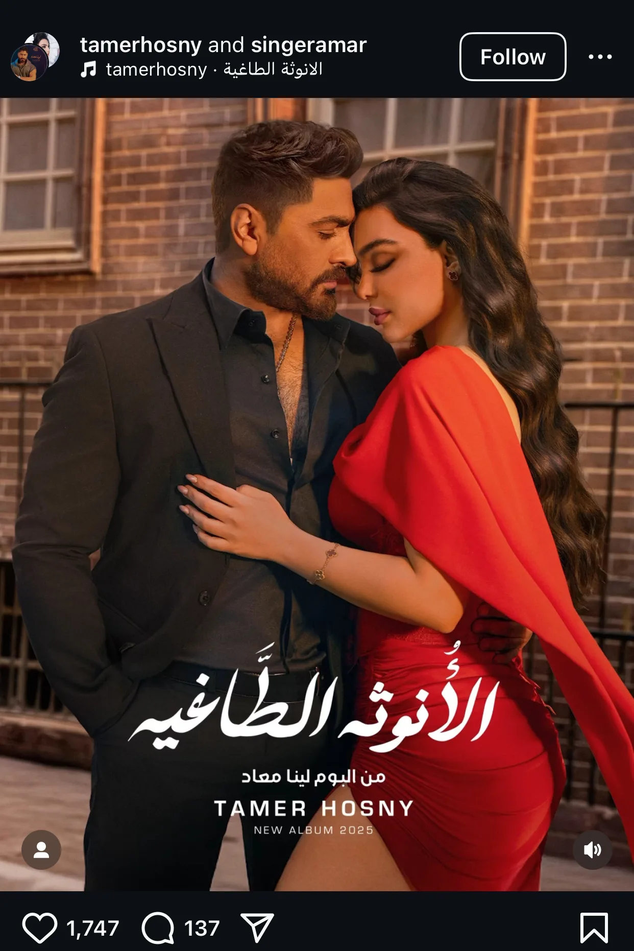 تامر حسني وقمر يتعاونان للمرة الأولى في أغنية “الأنوثة الساحرة” تامر حسني وقمر يتعاونان للمرة الأولى في أغنية “الأنوثة الساحرة”