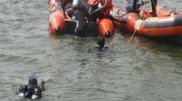 استعادة جثة شاب لقِي حتفه غرقاً في بحر شبين الكوم بمحافظة المنوفية