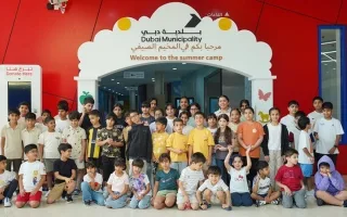 100 من أجيال الغد في المخيم الصيفي بمدينة الأطفال