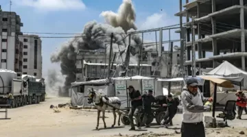 استشهاد 100 فلسطيني جراء الغارات الإسرائيلية على قطاع غزة