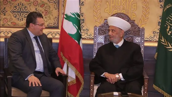 رئيس المفتين في لبنان الشيخ عبد اللطيف دريان يستقبل المحامي حسن عفيف كشلي رئيس المفتين في لبنان الشيخ عبد اللطيف دريان يستقبل المحامي حسن عفيف كشلي