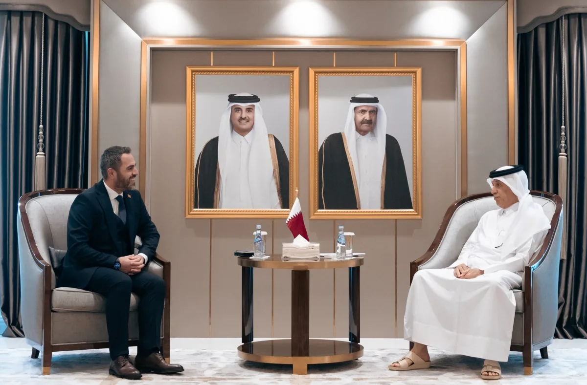 وزير الدولة للشؤون الخارجية يلتقي بالمسؤول المؤقت في سفارة مقدونيا الشمالية وزير الدولة للشؤون الخارجية يلتقي بالمسؤول المؤقت في سفارة مقدونيا الشمالية