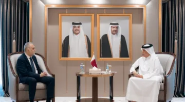 وزير الدولة للعلاقات الخارجية يلتقي بسفير بلغاريا