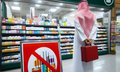 السعودية تحظر تجارة التبغ في المتاجر والأكشاك