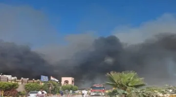 إندلاع حريق ضخم في مجمع بتروكيماويات العامرية بالإسكندرية وفتح النيابة تحقيقًا فوريًا