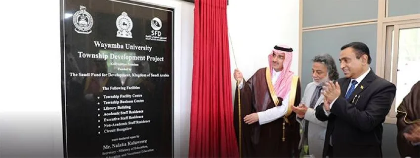 الصندوق السعودي يُعزز جامعة ويامبا.